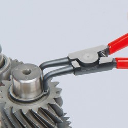 Knipex-Tangen.nl | Borgveertang 46 21 A11 gebogen KNIPEX | 46 21 A11