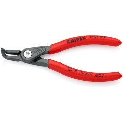 Knipex-Tangen.nl | Precisie-borgveertang 48 21 J01 gebogen KNIPEX |...