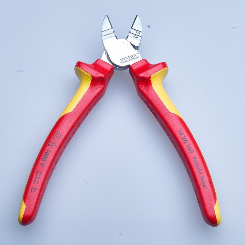 Knipex-Tangen.nl | Strip-Zijkniptang 14 26 160 VDE KNIPEX | 14 26 160