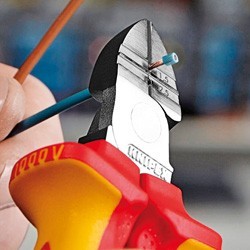 Knipex-Tangen.nl | Strip-Zijkniptang 14 26 160 VDE KNIPEX | 14 26 160
