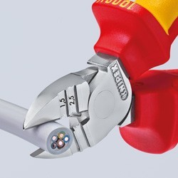 Knipex-Tangen.nl | Strip-Zijkniptang 14 26 160 VDE KNIPEX | 14 26 160