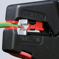 Knipex-Tangen.nl | Zelfinstellende Striptang 12 40 200 KNIPEX | 12 ...