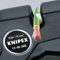 Knipex-Tangen.nl | Zelfinstellende Striptang 12 40 200 KNIPEX | 12 ...