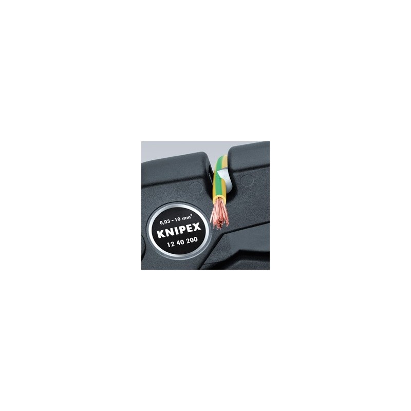 Knipex-Tangen.nl | Zelfinstellende Striptang 12 40 200 KNIPEX | 12 ...
