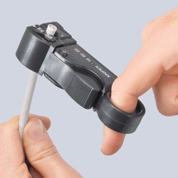 Knipex-Tangen.nl | COAX-striptang 16 60 05 KNIPEX | 16 60 05