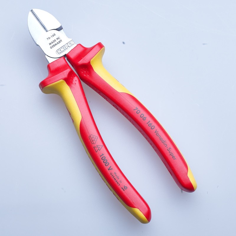 Knipex-Tangen.nl | Zijsnijtang 70 06 160 VDE KNIPEX | 70 06 160