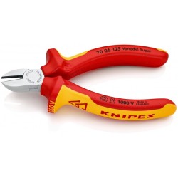 Knipex-Tangen.nl | Zijsnijtang 70 06 125 VDE KNIPEX | 70 06 125