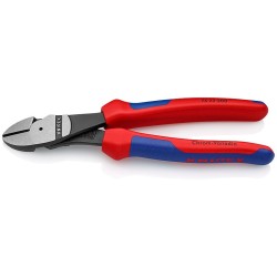 Knipex-Tangen.nl | Kracht-zijsnijtang onder hoek 74 22 200 KNIPEX |...