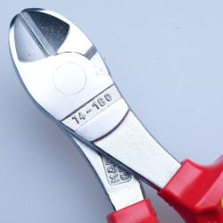 Knipex-Tangen.nl | Kracht-zijsnijtang 74 06 180 VDE KNIPEX | 74 06 180