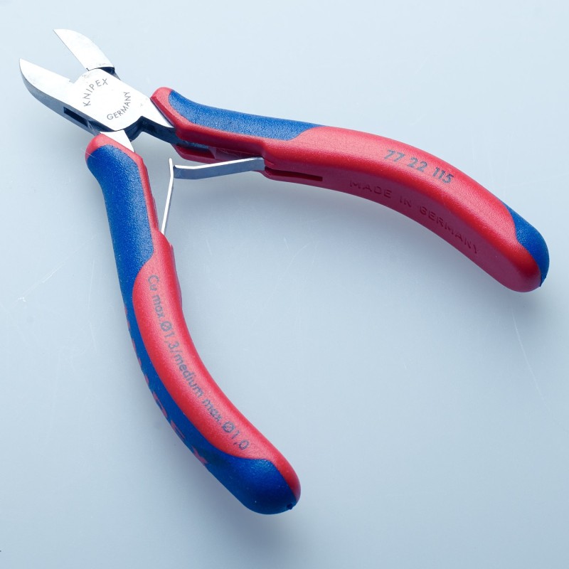 Knipex-Tangen.nl | Elektronica-zijsnijtang 77 22 115 KNIPEX | 77 22...