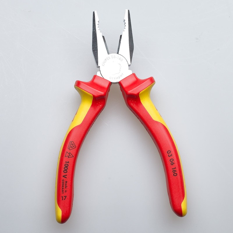 Knipex-Tangen.nl | Kombitang 03 06 160 VDE KNIPEX | 03 06 160