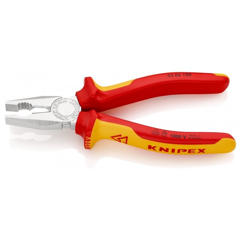 Knipex-Tangen.nl | Kombitang 03 06 160 VDE KNIPEX | 03 06 160