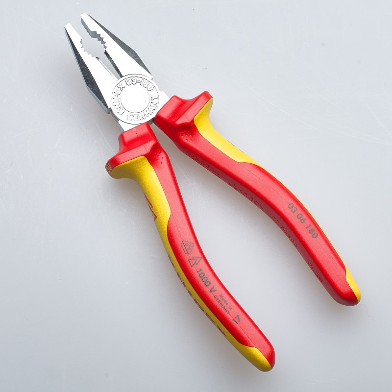Knipex-Tangen.nl | Kombitang 03 06 200 VDE KNIPEX | 03 06 200