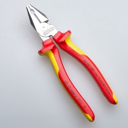 Knipex-Tangen.nl | Kracht-Kombitang 02 06 180 VDE KNIPEX | 02 06 180