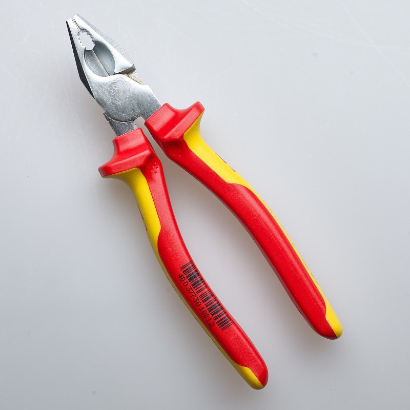 Knipex-Tangen.nl | Kracht-Kombitang 02 06 180 VDE KNIPEX | 02 06 180