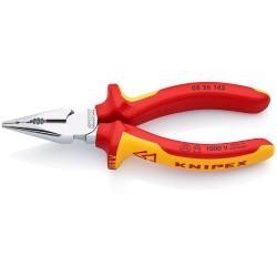 Knipex-Tangen.nl | Spitse kombitang 08 26 145 VDE KNIPEX | 08 26 145