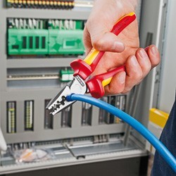 Knipex-Tangen.nl | Adereindhuls krimptang 97 71 180 KNIPEX | 97 71 180