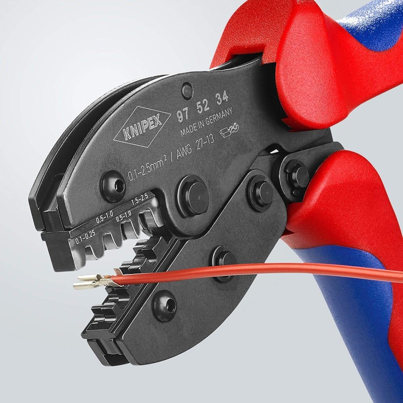 Knipex-Tangen.nl | PreciForce® Krimptang 97 52 34 KNIPEX | 97 52 34