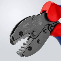 Knipex-Tangen.nl | PreciForce® Krimptang-Coax- BNC-stekkers 97 52 5...