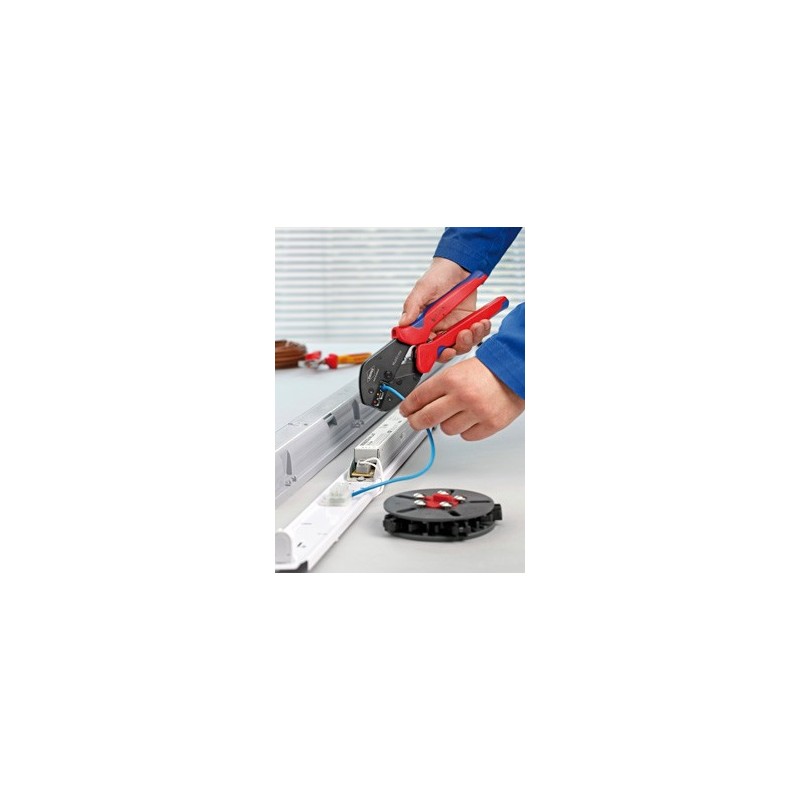 Knipex-Tangen.nl | MultiCrimp® Krimptang met wissellader en 3 profi... Knipex-Tangen.nl | MultiCrimp® Krimptang met wissellader en 3 profi...