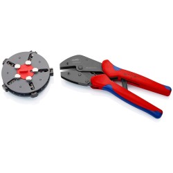 Knipex-Tangen.nl | MultiCrimp® Krimptang met wissellader en 5 profi...