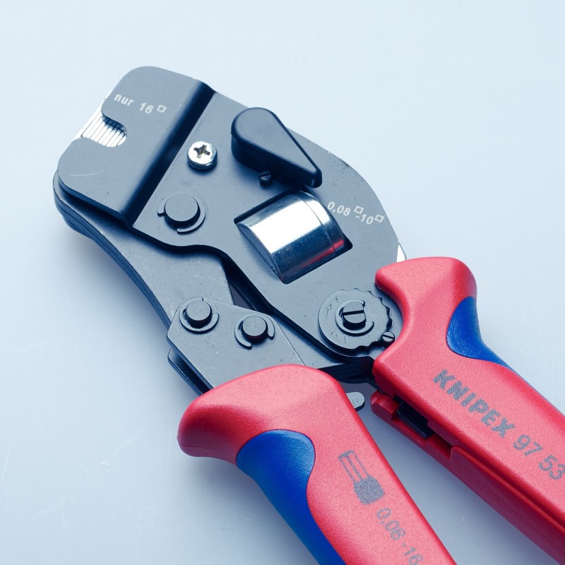 Knipex-Tangen.nl | Krimptang voor adereindhulzen voorinvoering 97 5...