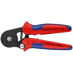 Knipex-Tangen.nl | Krimptang zij-invoering 6-kant 97 53 14 KNIPEX |...