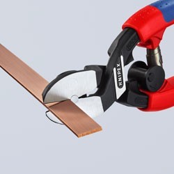 Knipex-Tangen.nl | Kracht-vlaksnijtang voor zacht metaal en kunstst...