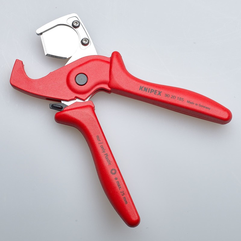 Knipex-Tangen.nl | Pijpsnijder voor kunststofbuizen 90 20 185 KNIPE...