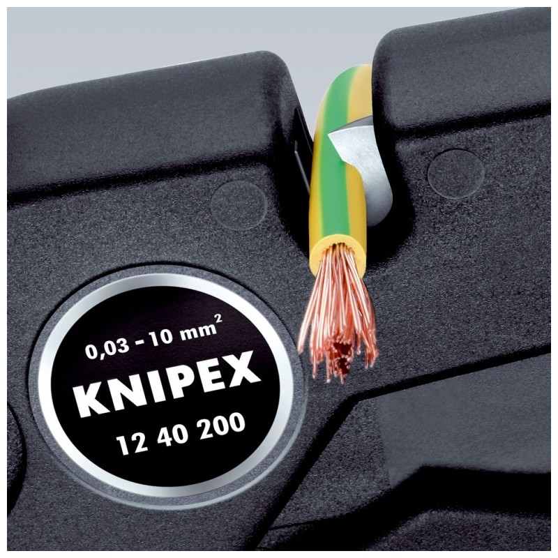 Striptang zelfinstellend 12 50 200 KNIPEX