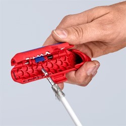 Knipex-Tangen.nl | ErgoStrip® Links-handig 16 95 02 KNIPEX | 16 95 02