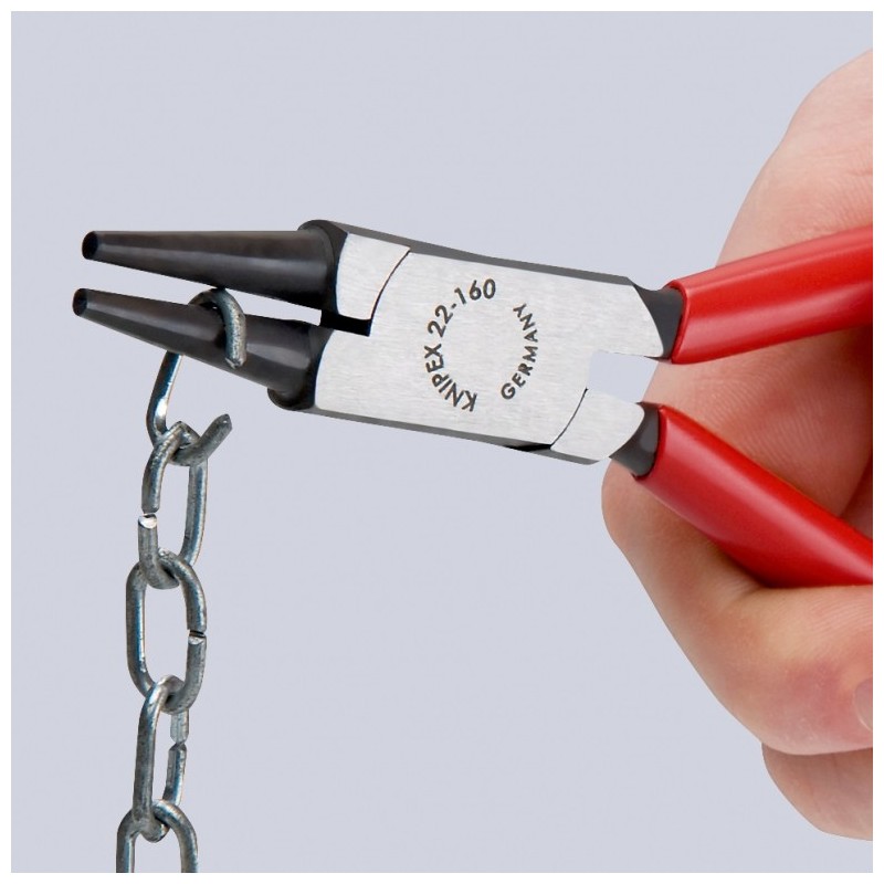 Knipex-Tangen.nl | Rondbuigtang 22 02 160 KNIPEX | 22 02 160