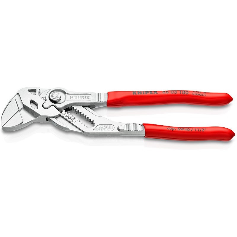 Sleuteltang 180 mm KNIPEX Nieuw model