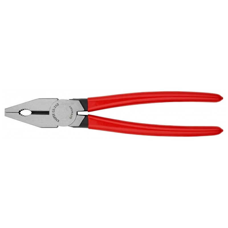 Knipex-Tangen.nl | Kracht-Kombitang 03 01 250 KNIPEX | 03 01 250