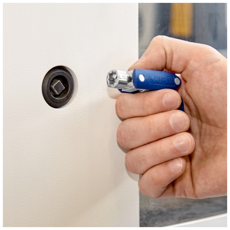 Knipex-Tangen.nl | Schakelkastsleutel "Double Joint" KNIPEX 00 11 0...