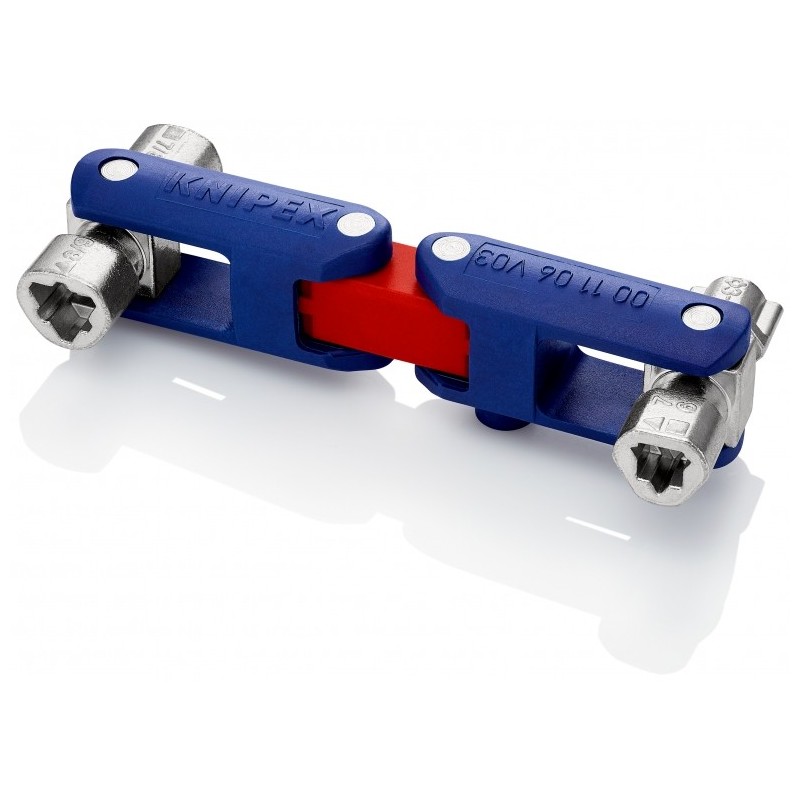 Knipex-Tangen.nl | Schakelkastsleutel "Double Joint" KNIPEX 00 11 0...