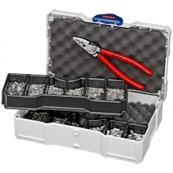 Knipex-Tangen.nl | Adereindhuls-assortiment in box incl. tang 97 90...
