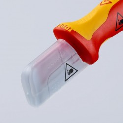 Kabelmes 98 55 met glijschoen VDE KNIPEX  4003773022558