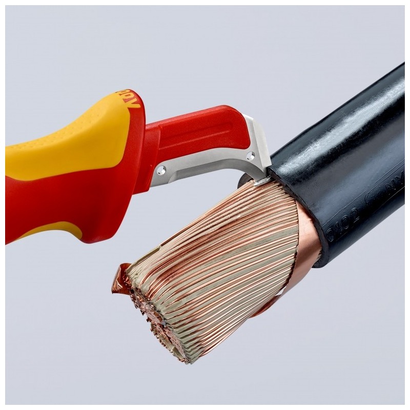 Kabelmes 98 55 met glijschoen VDE KNIPEX  4003773022558