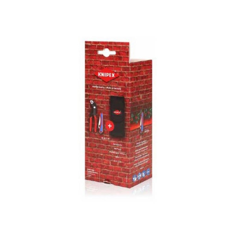 Cobra®Waterpomptang plus mes in kerst-set KNIPEX Cobra®Waterpomptang plus mes in kerst-set KNIPEX