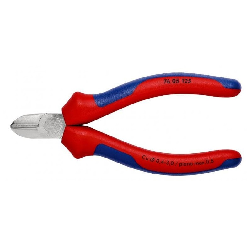 Knipex-Tangen.nl | Zijsnijtang Voor elektromechanica KNIPEX 76 05 1...
