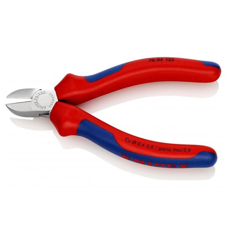 Knipex-Tangen.nl | Zijsnijtang Voor elektromechanica KNIPEX 76 05 1...