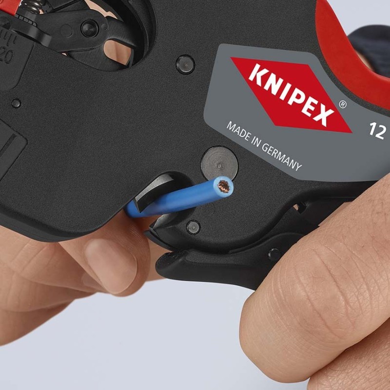 Knipex-Tangen.nl | NexStrip® KNIPEX 12 72 190-Multitool voor elektr...