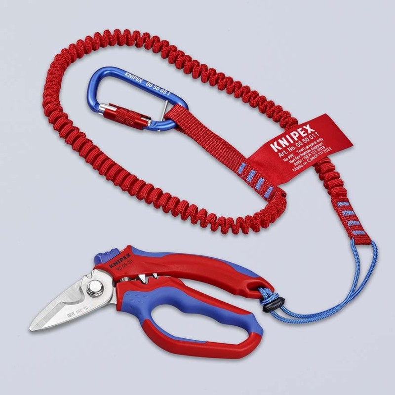 Knipex-Tangen.nl | Schaar voor elektriciens 95 05 20 KNIPEX-Onder e...
