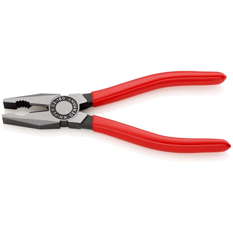 Knipex-Tangen.nl | Kracht-Kombitang 03 01 180 KNIPEX | 03 01 180