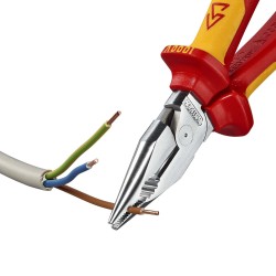 Knipex-Tangen.nl | Spitse kombitang 08 26 185 VDE KNIPEX | 08 26 185