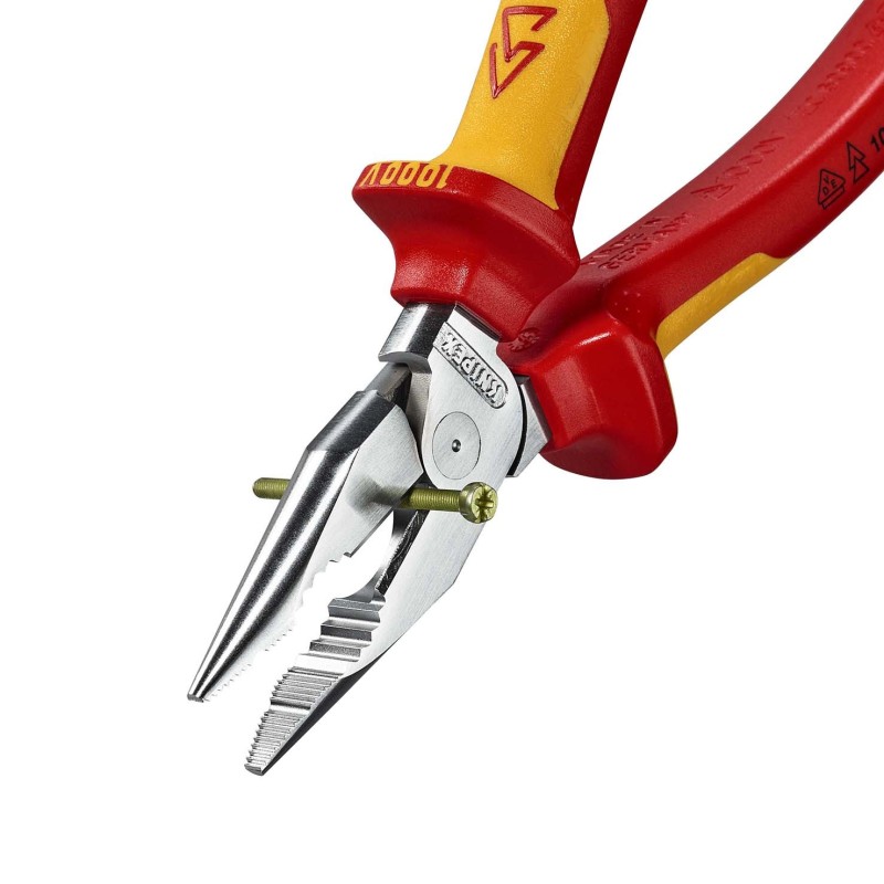 Knipex-Tangen.nl | Spitse kombitang 08 26 185 VDE KNIPEX | 08 26 185