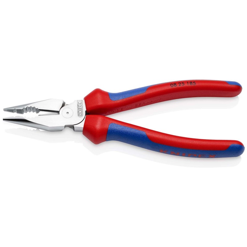 Knipex-Tangen.nl | Spitse kombitang 08 25 185 KNIPEX | 08 25 185