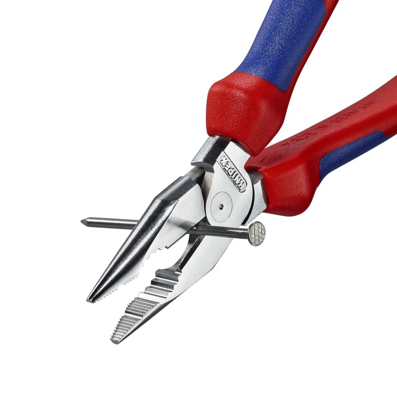 Knipex-Tangen.nl | Spitse kombitang 08 25 185 KNIPEX | 08 25 185