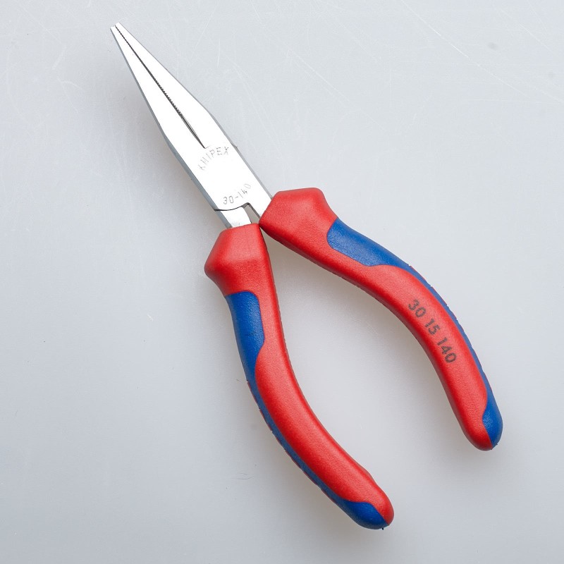 Knipex-Tangen.nl | Langbektang PLAT KNIPEX 30 15 140 | 30 15 140